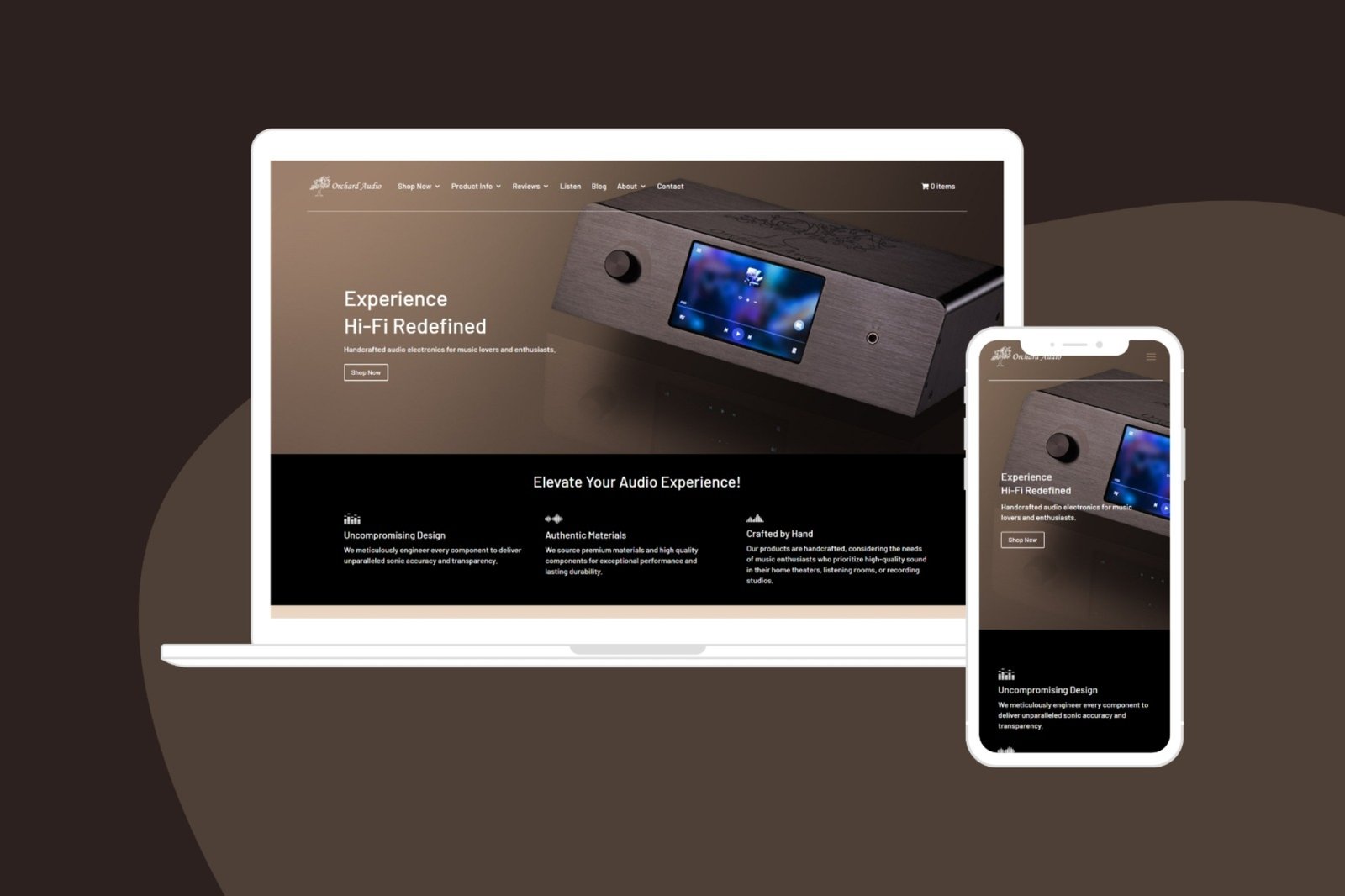 orchard audio